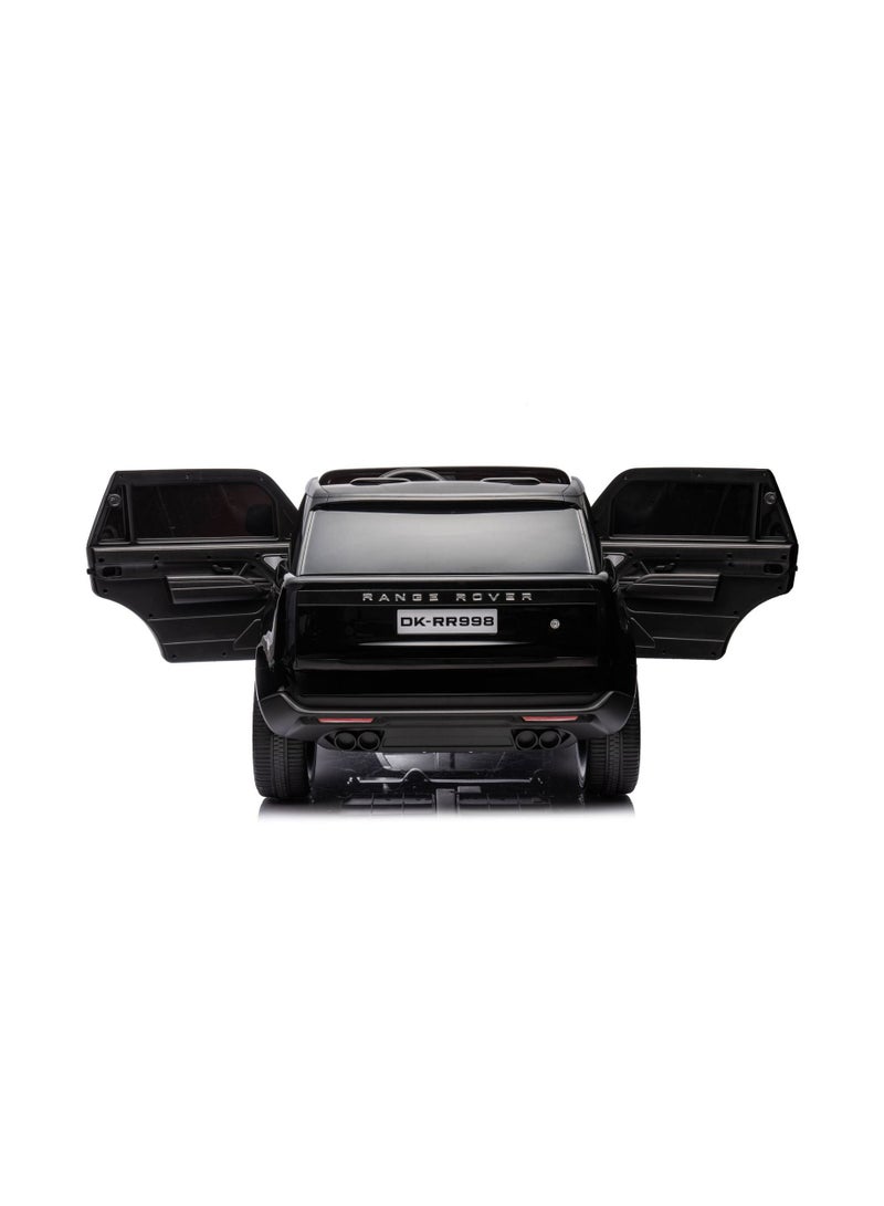 Range Rover Range Rover EVA Wheels  Ride On For Kids 12V/4M - Black - Image 5