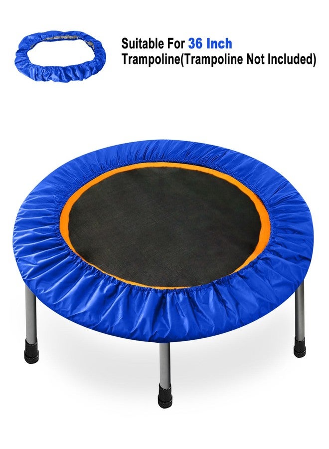 powerfeng Mini & Small Trampoline Spring Cover: 36 Inches Trampoline Springs Covers for Trampoline Edge Replacement - 600D Oxford Fabric Tear-Resistant Easy to Install, Blue - Image 2