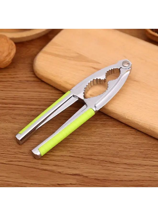 Red Zinc Alloy Walnut Nut Cracker Easy Open Tool 1pc - Image 5