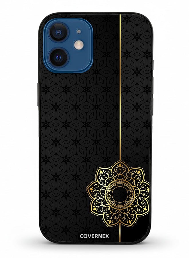 Covernex Apple iPhone 12 Mini Protective Case Cover Printed Featuring Islamic Pattern - Image 2