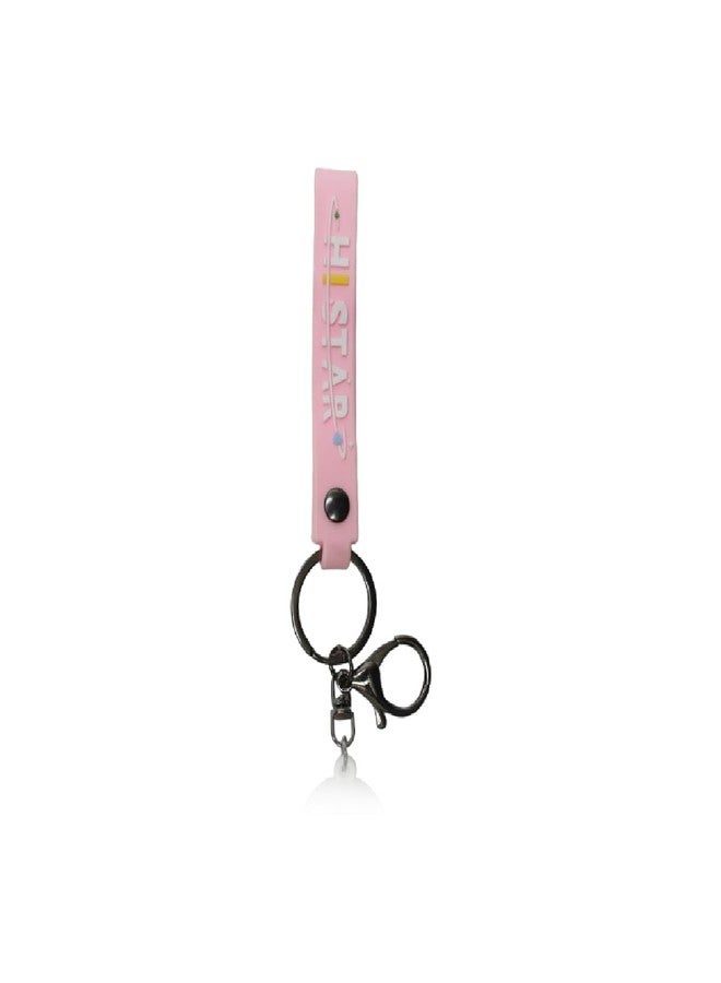 Wonderland Waving Astronaut [Pink] Kechains, Cartoon Style Keychain & Bag Charms Fun & Functional Accessories for Bags and Keys DIY - Image 5