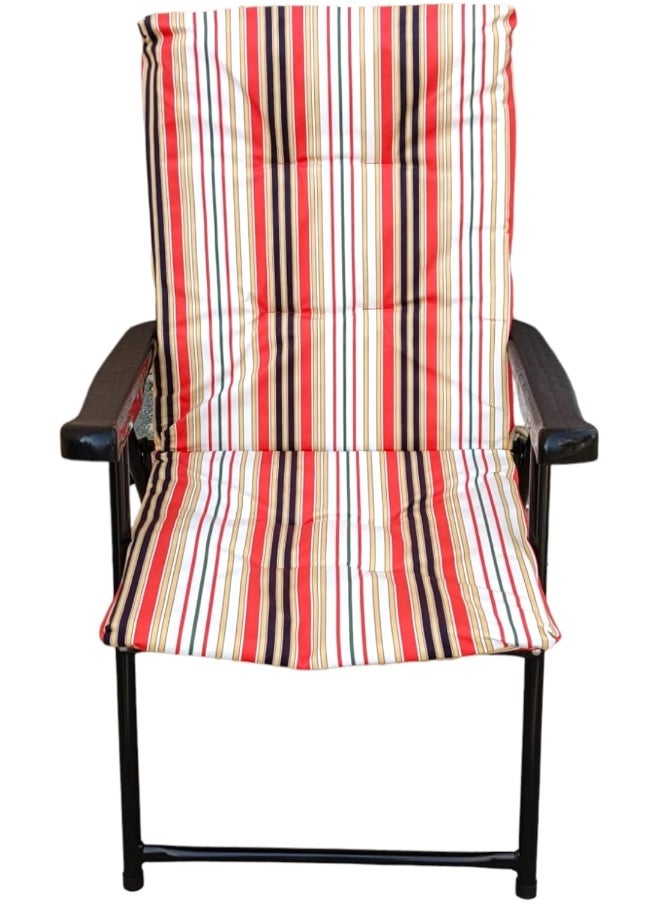 GO2CAMPS Foldable Camping Chair with Cusion Premium Quality | Beach Chair | Garden Chair | Fishing Chair | Travel Chair | Picnic Chair  - Image 3