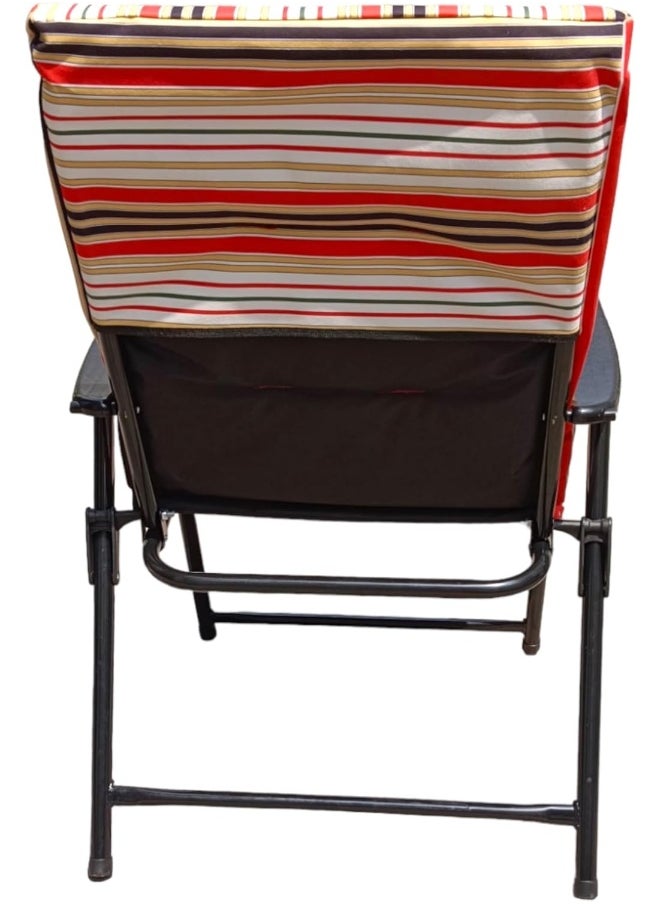 GO2CAMPS Foldable Camping Chair with Cusion Premium Quality | Beach Chair | Garden Chair | Fishing Chair | Travel Chair | Picnic Chair  - Image 4