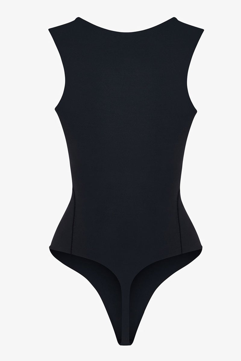 PENTI U Neck Textured Bodysuit - Image 5