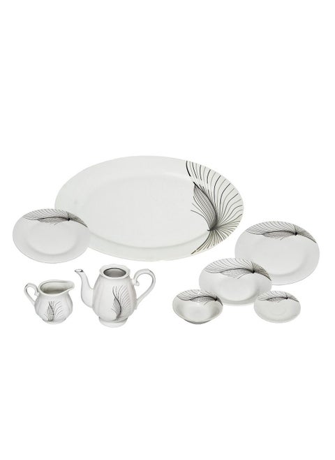 Dinner set 58 pieces with a pattern