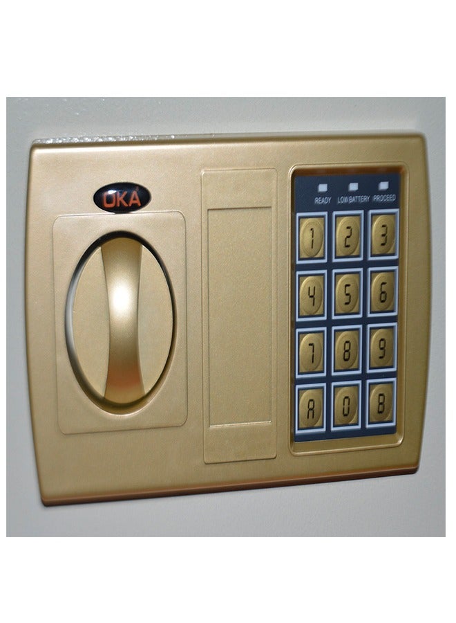 OKA Fire And Theft Resistant Electronic Digital Hotel Money Safe With Combination Lock/Weight 9.5 Kg - Image 4