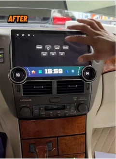 فيريكس ستيريو سيارة أندرويد لسيارة لكزس LS430 Diamond 2K لسيارة LS430 2001 - 2006 مع Apple Carplay Android Auto لاسلكي 4 جيجابايت رام 64 جيجابايت ROM بمقبضين كاميرا AHD متضمنة  - Image 4