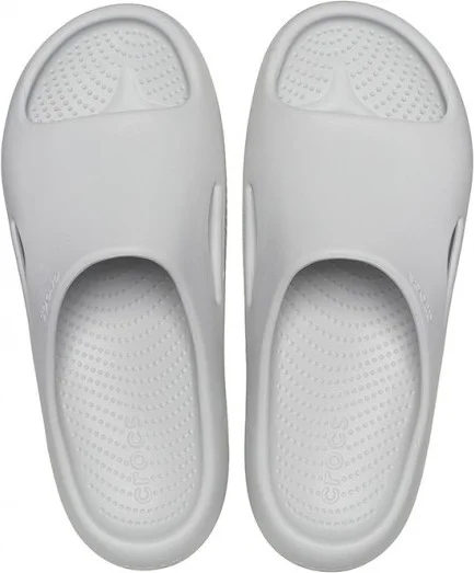 كروكس Mellow Slide Unisex Gray Slippers 208392-1FT
