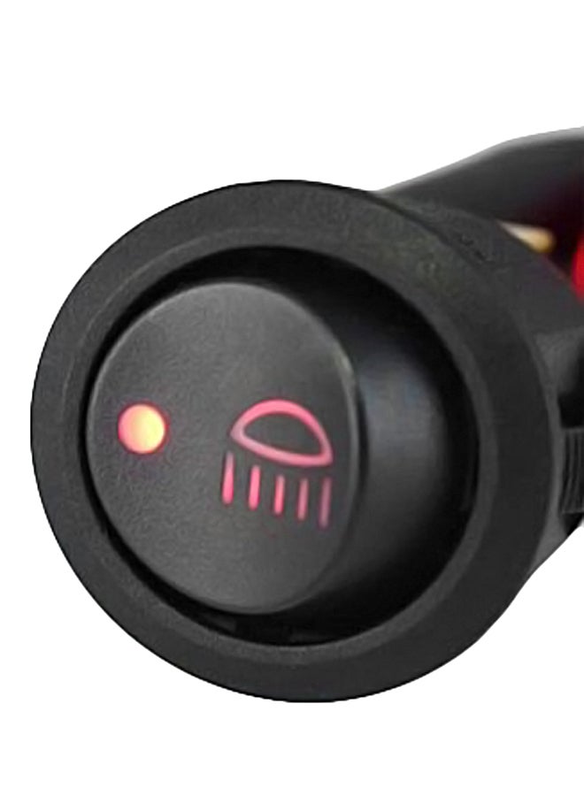 Loquat Fog light Push On-Off Rocker Switch With Wire Socket Plug - Image 2