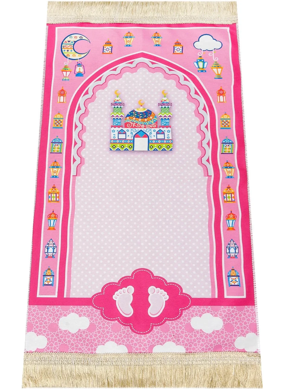 İhvan Online Digital Printed Children's Prayer Mat - 7