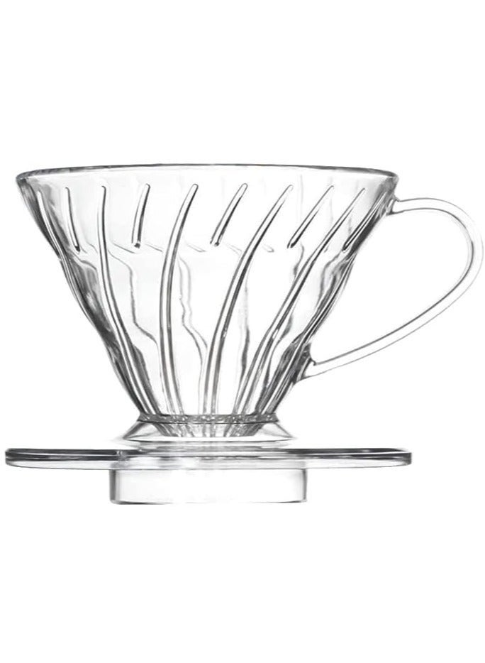 ELTRAZONE V60 Upgraded Pour Over Coffee Kit | Complete Barista Set with 360ml Glass Server, 600ml Kettle, Manual Grinder, Scale with Timer, Filters, Travel Bag & Brewing Accessories - Image 5