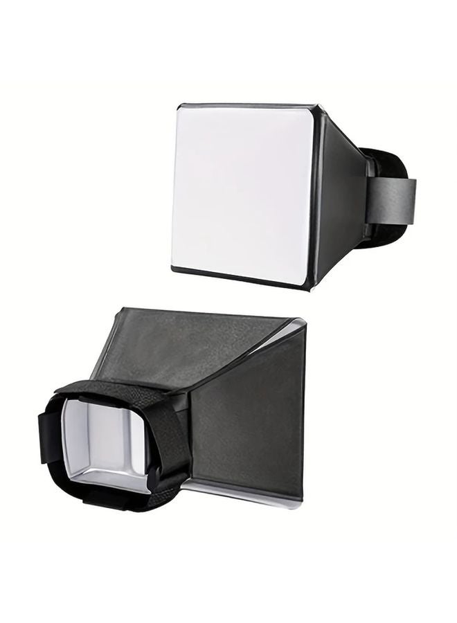 1pc Portable Speedlight Diffuser Softbox Durable Plastic Photography Flash Light - Image 4