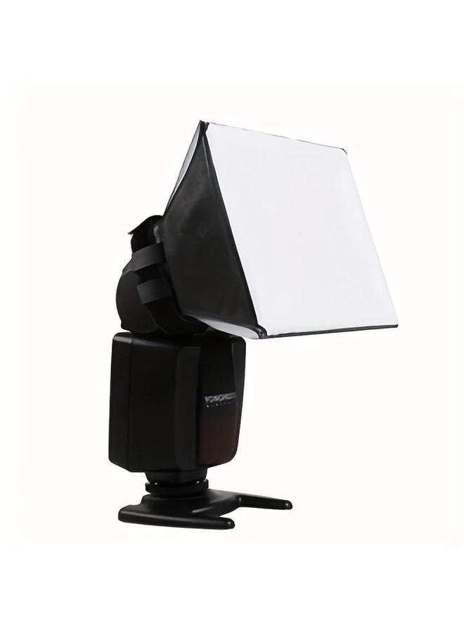 1pc Portable Speedlight Diffuser Softbox Durable Plastic Photography Flash Light - Image 5
