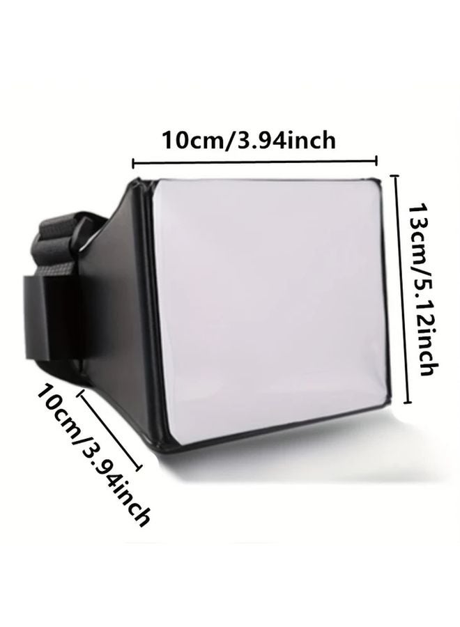 1pc Portable Speedlight Diffuser Softbox Durable Plastic Photography Flash Light - Image 3