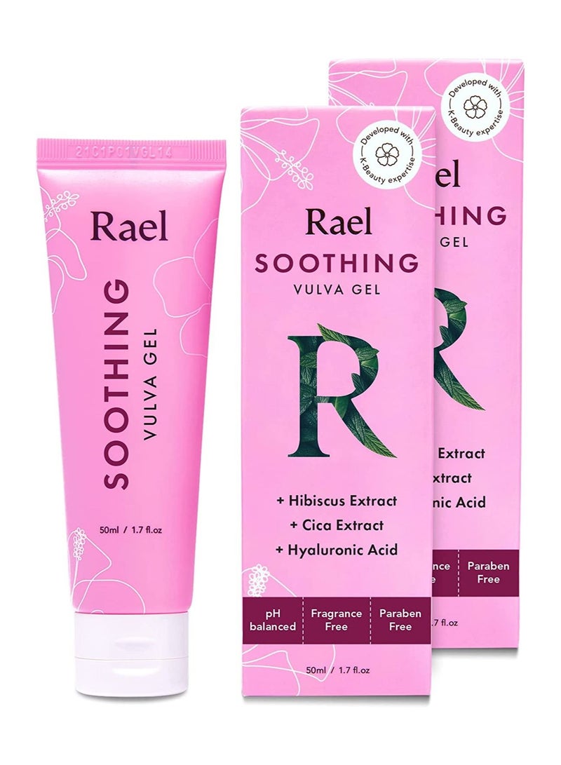 Soothing gel fragrance free ph balanced Paraben free intimate wash and moisturizer