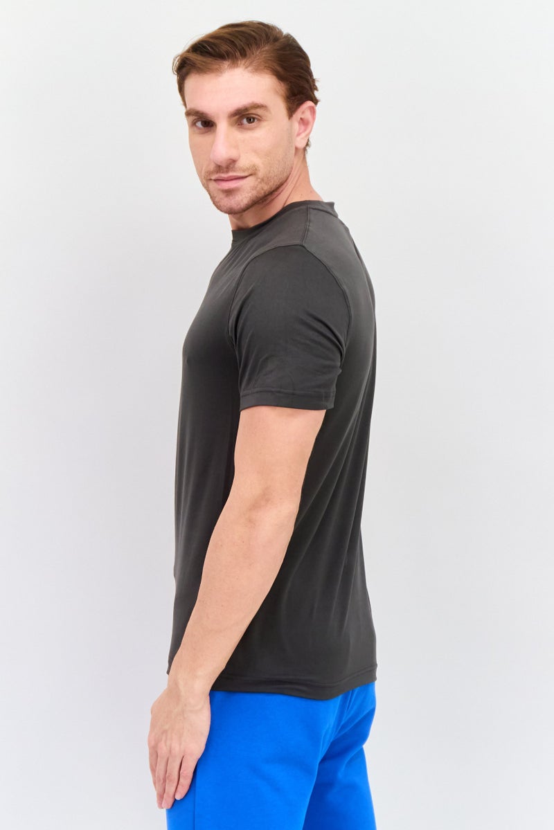 Legend Men 2 Piece Sportswear Fit Short Sleeves Training T-shirts, Navy - Image 2