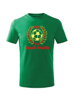Generic Saudi Arabia Football Fans Printed Tshirts Supporting The Football Jersey Tshirts For Men|Women|Kids To Win The Cup  - Image 1