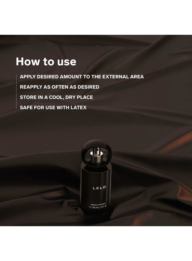 LELO Personal Moisturizer, Luxury Waterbased Lubricant for Women and Men with Aloe Vera, Personal Lubricant Water Based Lube for Women Non-greasy Water Based Lube for Couples (150 ml/5 fl. oz) - Image 5