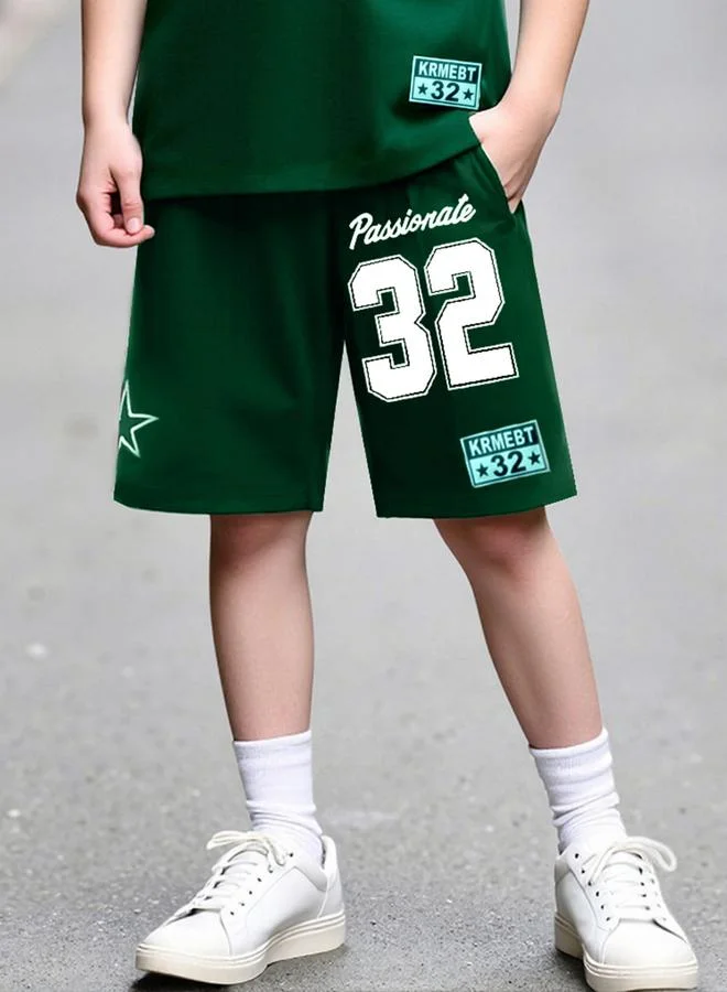 Take Two  Boys Color Block T-Shirt And Shorts Set for Men | Best Price UAE