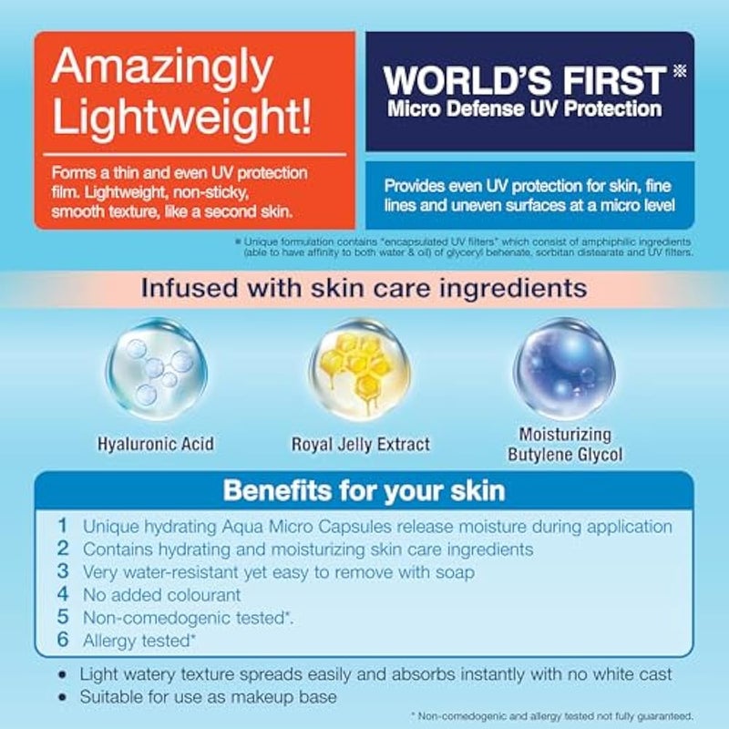 Kao Bioré UV Aqua Rich Watery Essence Sun Cream SPF 50+ 50g - Image 4