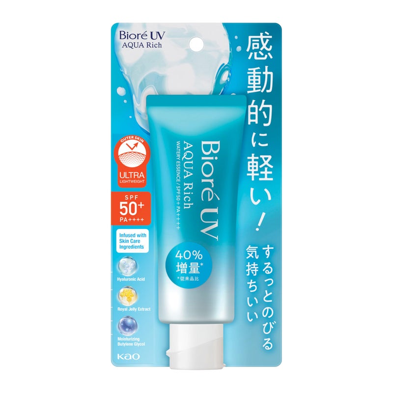 Kao Bioré UV Aqua Rich Watery Essence Sun Cream SPF 50+ 50g - Image 1