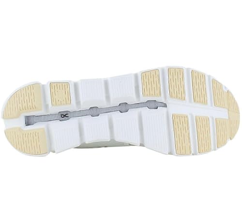 On Men's Cloud 5 Push Sneakers, Ivory/Savannah, 9 Medium US - Image 5