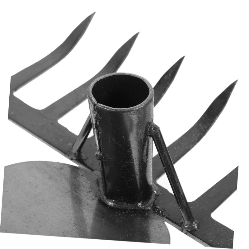 Stainless Steel Garden Hoe and Rake Tool for Weeding Digging Vegetable Farming - Image 5