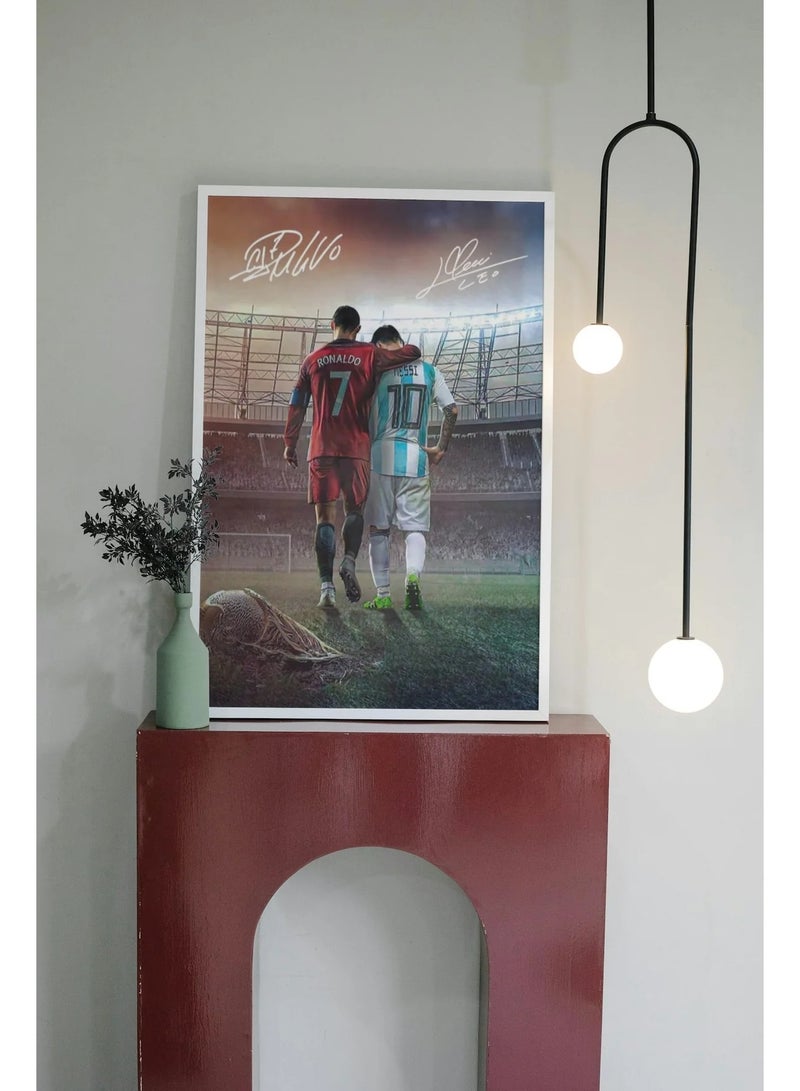 TNESSENTIAL RONALDO X MESSI CANVAS POSTER - Image 2