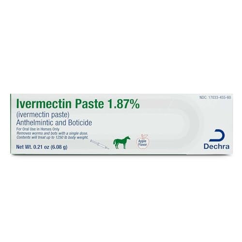Dechra Ivermectin Paste 1.87% | Horse Dewormer Paste - Image 2