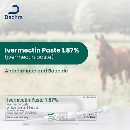 Dechra Ivermectin Paste 1.87% | Horse Dewormer Paste - Image 5
