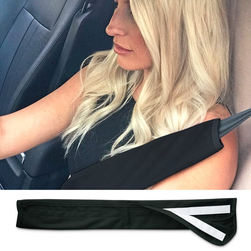 Waterproof SeatShield Seatbelt Covers - Comfort Removable Car Seat Belt Cover for Women, Men, Kids - Image 1