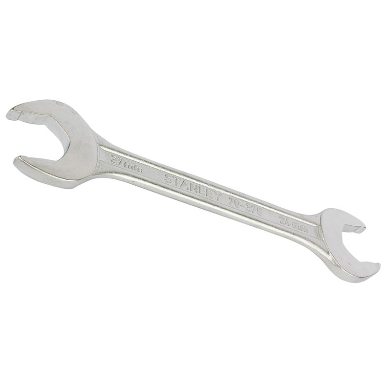Stanley STANLEY 70375E Double Open End SpannerMatte Finish24 27mm  - Image 2