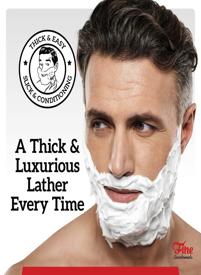 Fine Mr. Fine Better Than Badger Shaving Brush, Ultra-Soft Synthetic Angel Hair Bristles for Men’s Wet Shaving, Easy Lather & Smooth Glide, Ergonomic Handle, White - Image 4