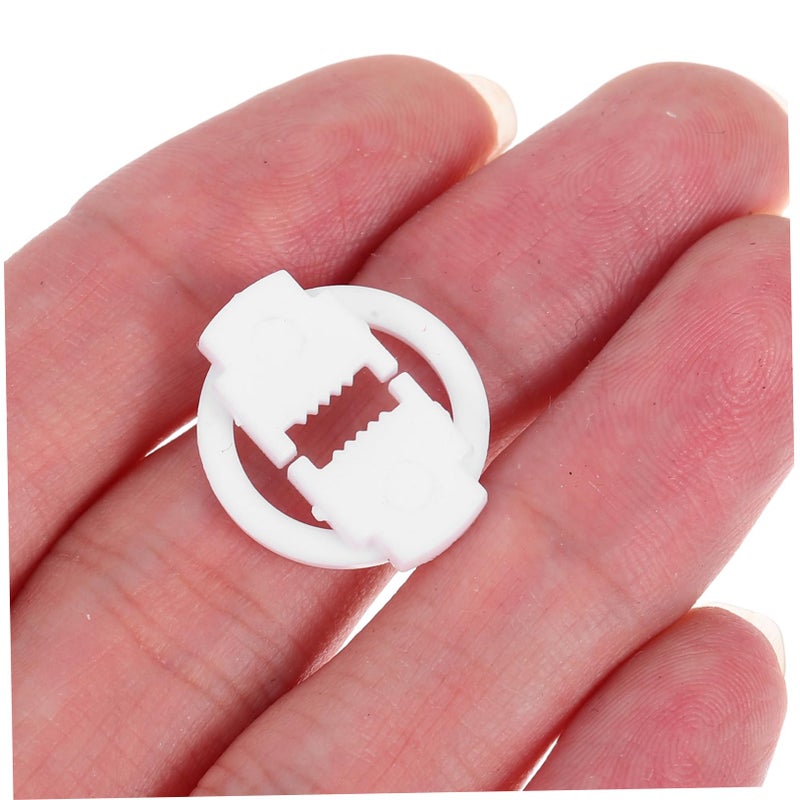100pcs Cable Clips Fish Mouth Design for Outdoor String Lights Easy Installation - Image 5