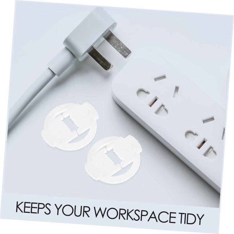 100pcs Cable Clips Fish Mouth Design for Outdoor String Lights Easy Installation - Image 4