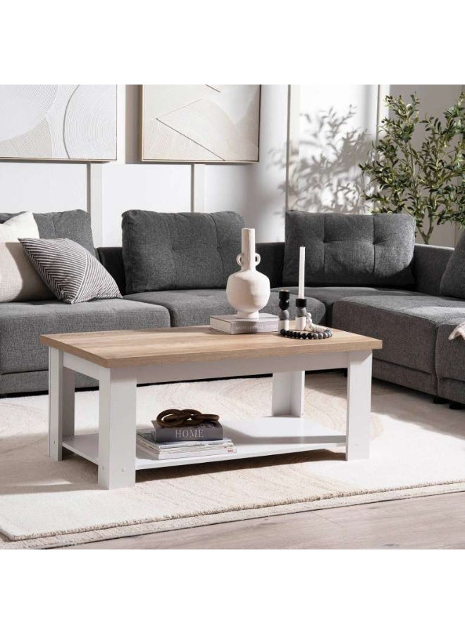 Pan Home ALMADA COFFEE TABLE - WHITE - Image 1