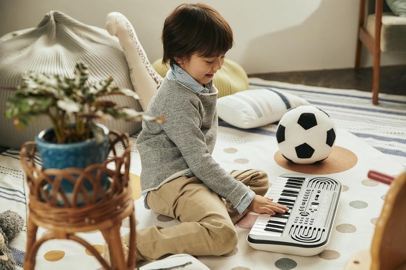 Casiotone Mini Keyboard SA-51 with Piano tones, Black - Image 5