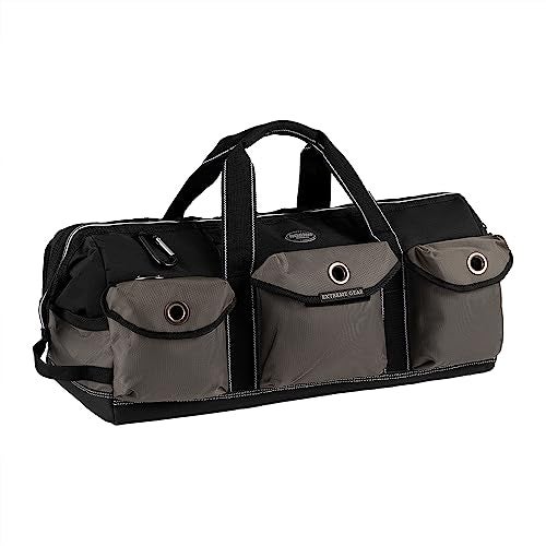 Bucket Boss Extreme Big Daddy Tool Bag in Grey, 65024, Black|Black and gray - Image 4