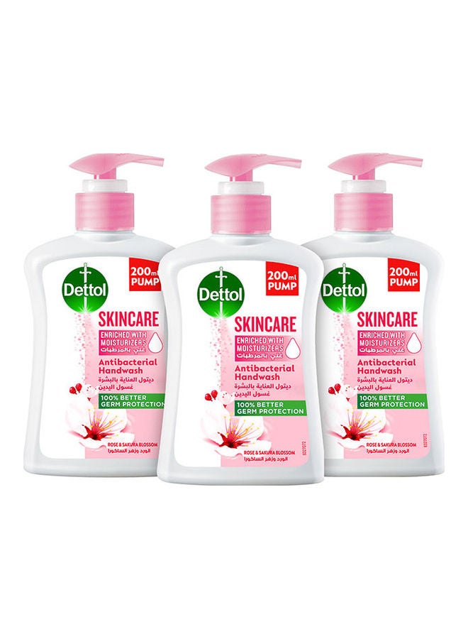 Dettol Skincare Liquid Hand Wash Pink - Image 1