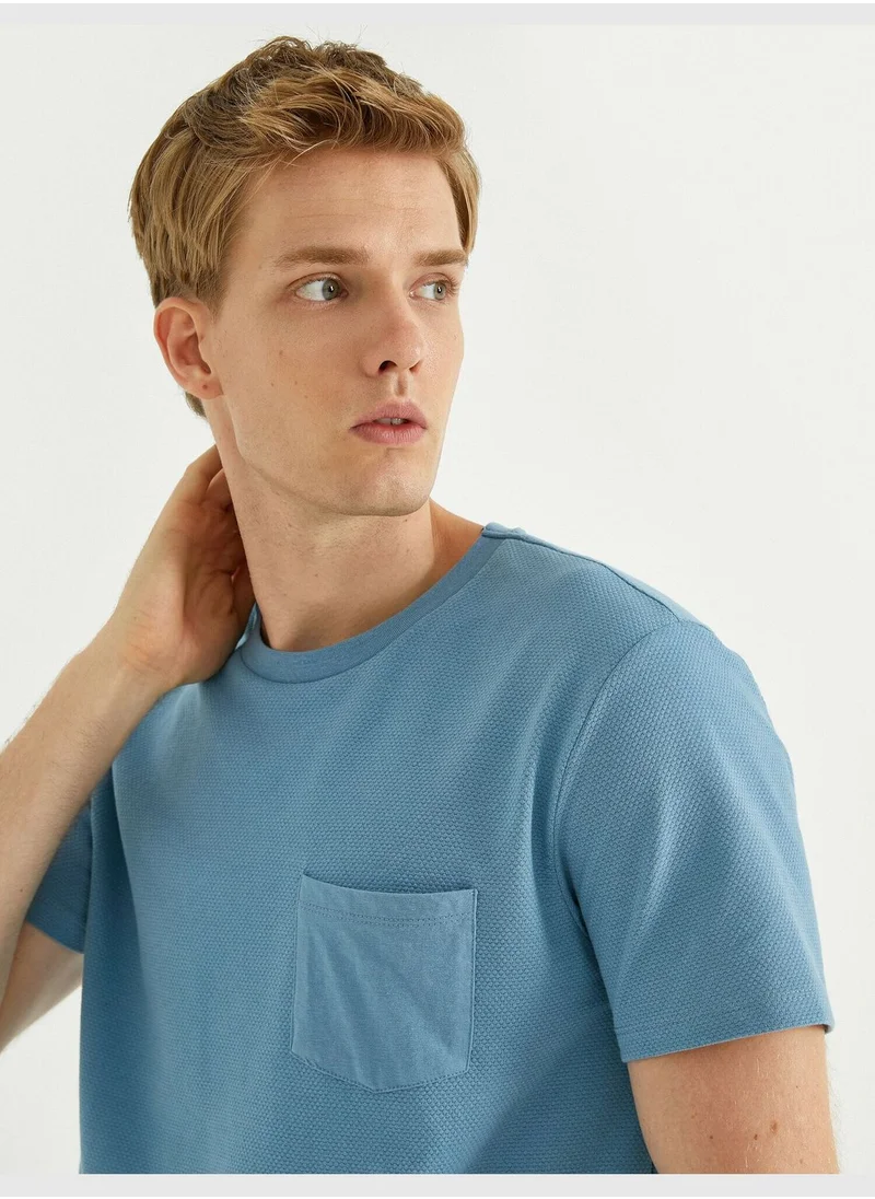 KOTON Basic T-shirt Pocket