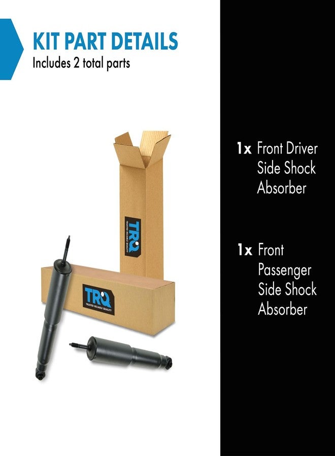 تي آر كيو مجموعة ممتصات صدمات أمامية TRQ، يمين ويسار، لشاحنات فورد إكسبيديشن F150 وF250 ذات الدفع الرباعي - Image 2