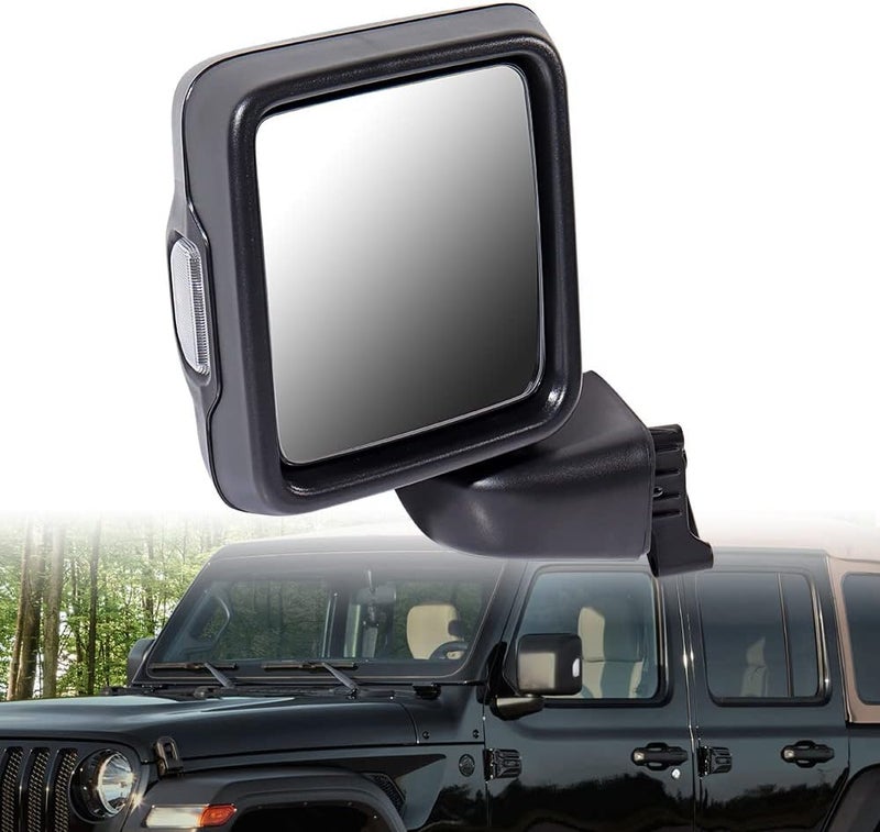 Driver Left Side Mirror Power Heated Turn Signal Light Replacement for Jeep Wrangler JL & Gladiator - Image 4