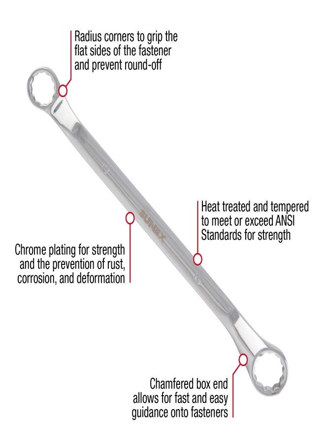 Sunex Tools 9950M Metric Double Box Wrench Set, 5 Piece - Image 3