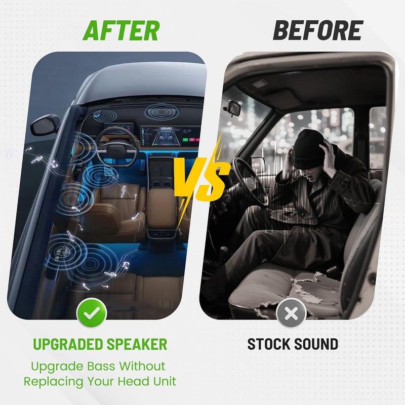 RED WOLF Add AMP Amplifier Subwoofer Speaker Wiring T-Harness Connector for Toyota 2018-2022 Models - Image 5