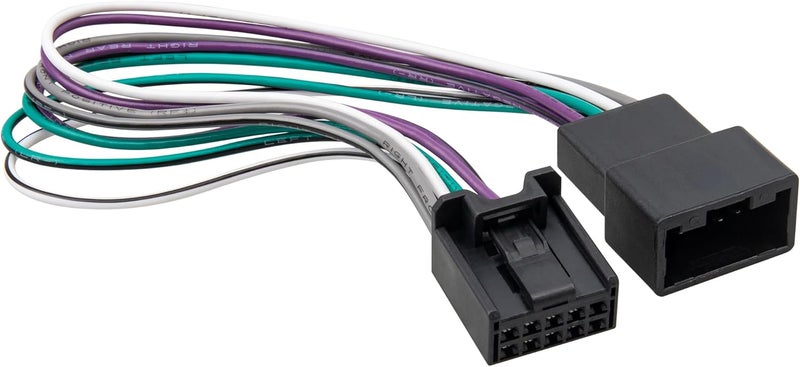 RED WOLF Add AMP Amplifier Subwoofer Speaker Wiring T-Harness Connector for Toyota 2018-2022 Models - Image 1