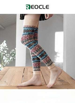 Women's Leg Warmers Thick Warm Wool Stockings Leg Warmers Chunky Knit Leg Warmers Stockings Legging Stocking Warm Socks - pzsku/ZF7819EF587465F199D60Z/45/1750844535/27a69092-6eaa-4e87-92f8-ab1cd05af4b4