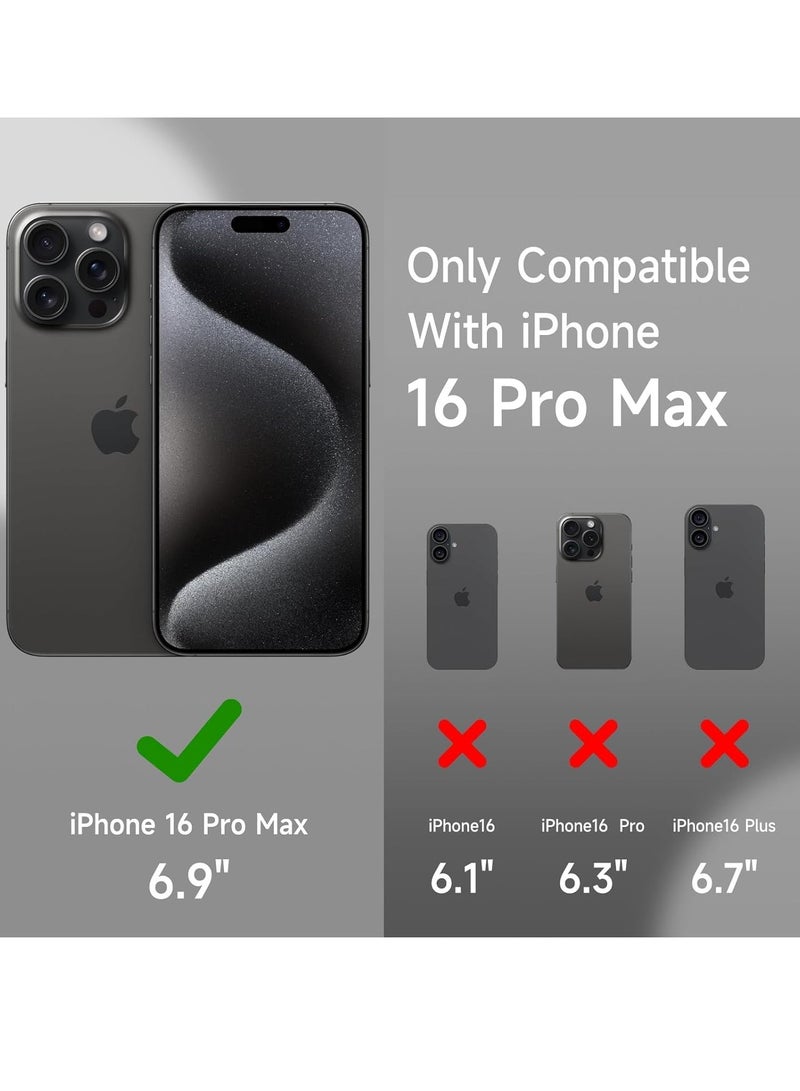 ELTRAZONE Soft Liquid Silicone Gel Case for iPhone 16 Pro Max - Full Body Shockproof Protection with Matte Finish & Soft Microfiber Lining (Grey) - Image 2