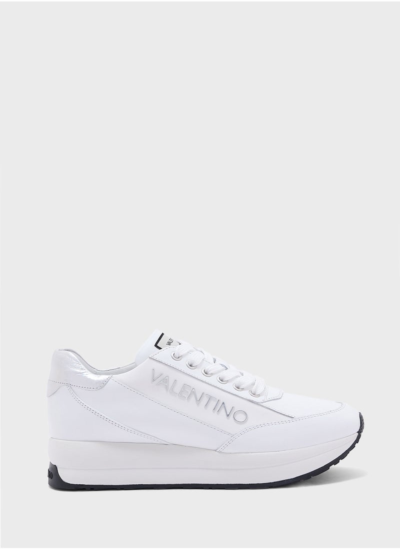 VALENTINO BY MARIO VALENTINO Lace Up Low Top Sneakers  - Image 1