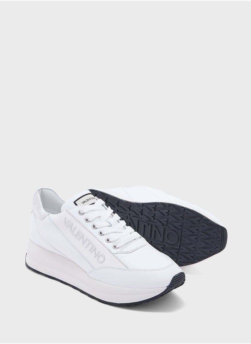 VALENTINO BY MARIO VALENTINO Lace Up Low Top Sneakers  - Image 3
