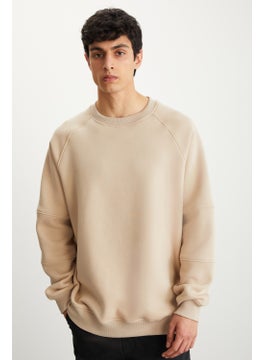 GRIMELANGE Johhny Men's Mink Sweatshirt  - Image 1